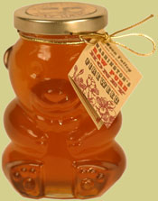 FIREWEED RAW HONEY IN ADORABLE GLASS BEAR